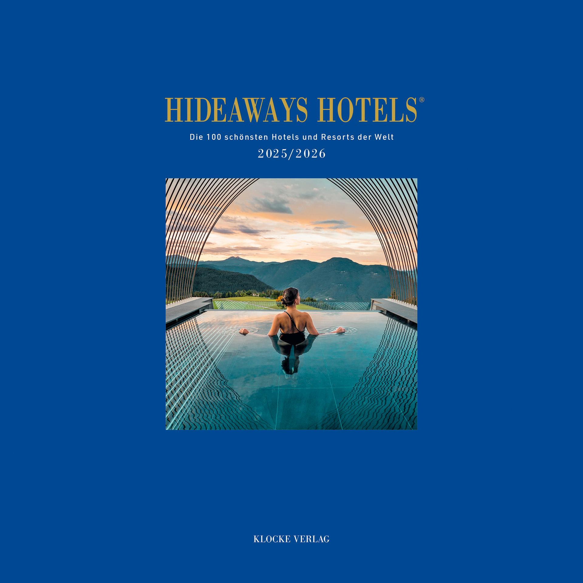 Vorderes Coverbild Hideaways Hotels Guide 2025/2026