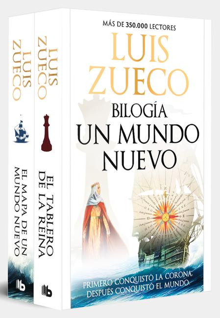 Vorderes Coverbild Pack Bilogía Un Mundo Nuevo (Contiene: El Tablero de la Reina; El Mapa de Un Mundo Nuevo) / A New World Boxed Set: The Queen's Board, Map of a New World
