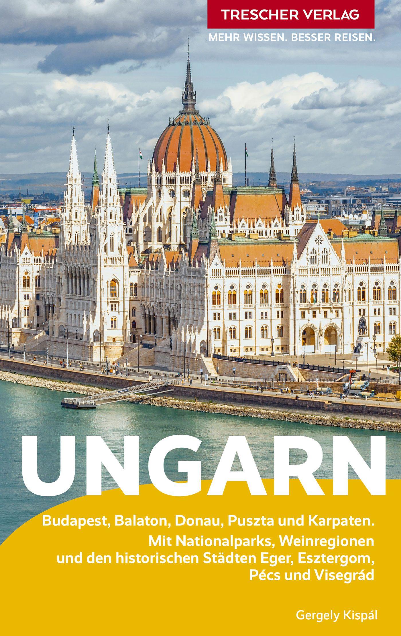 Vorderes Coverbild TRESCHER Reiseführer Ungarn