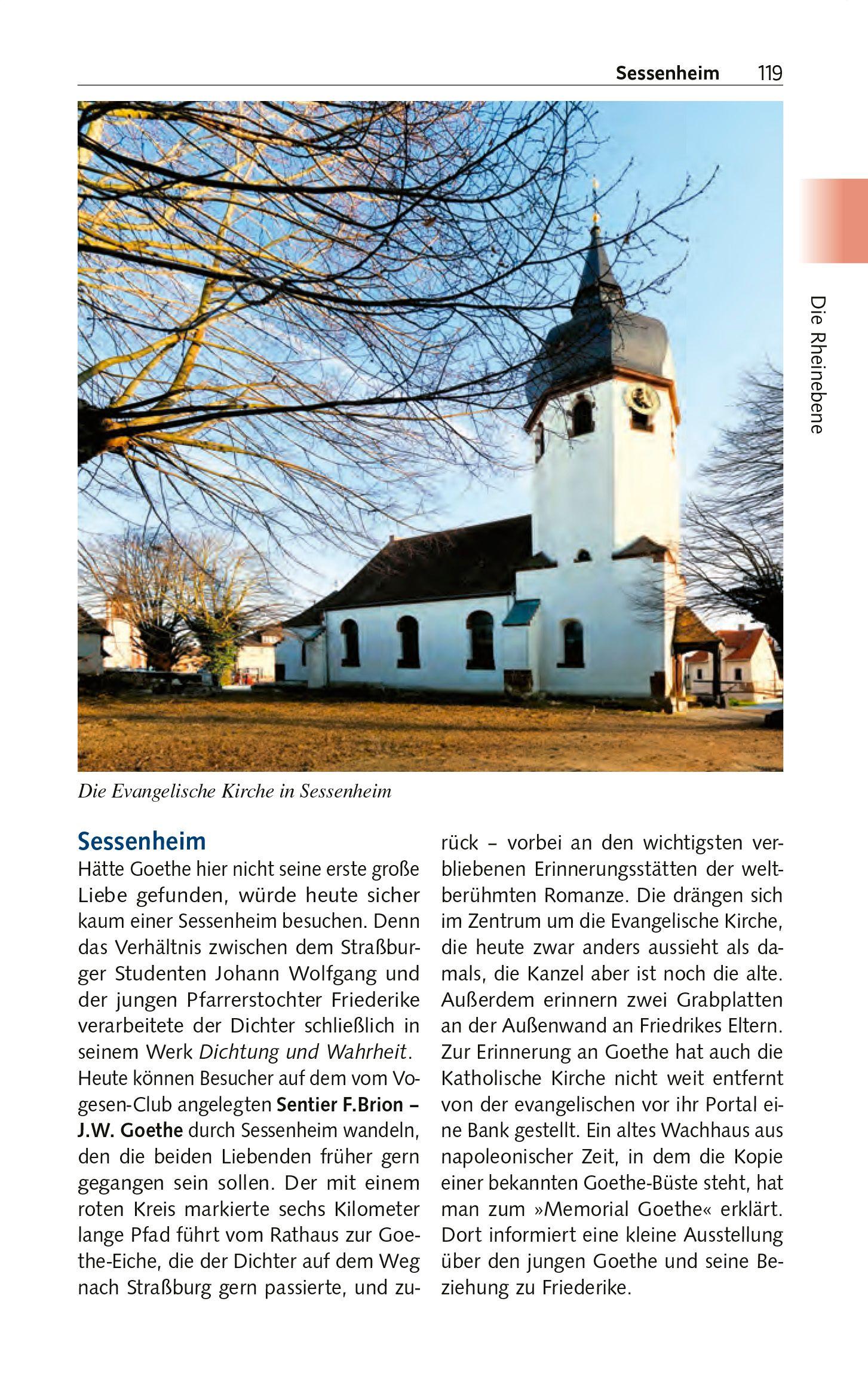 Beispielinhalt (Bild) TRESCHER Reiseführer Elsass und Lothringen