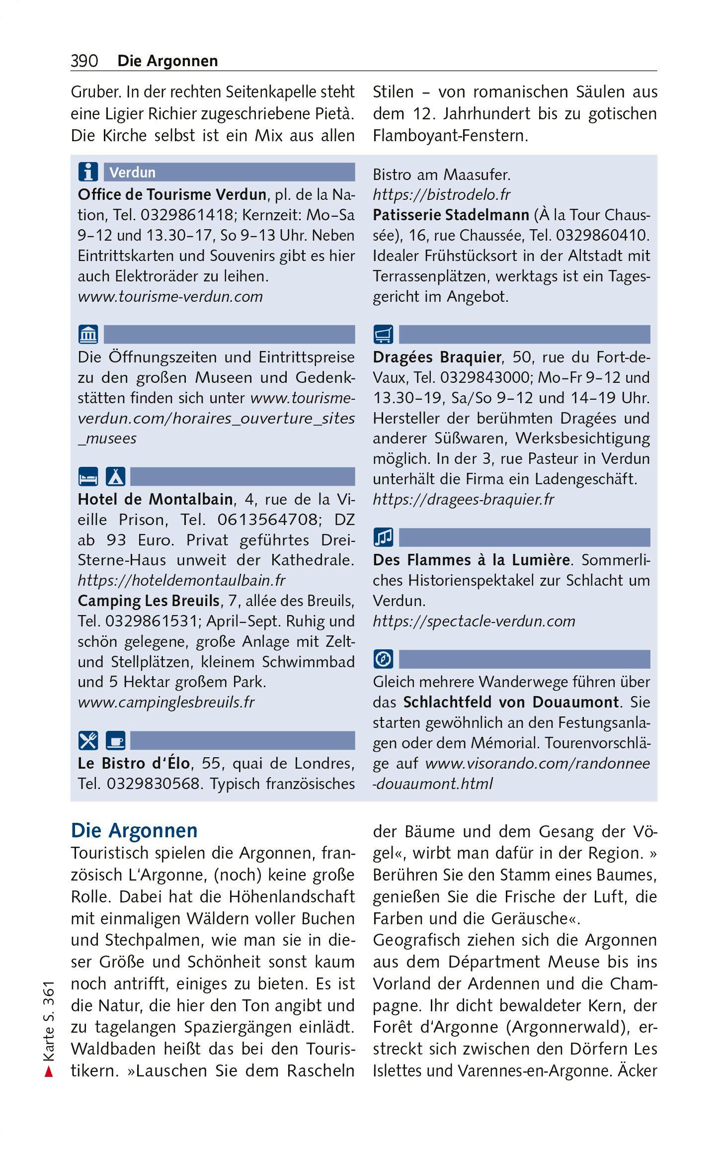 Beispielinhalt (Bild) TRESCHER Reiseführer Elsass und Lothringen