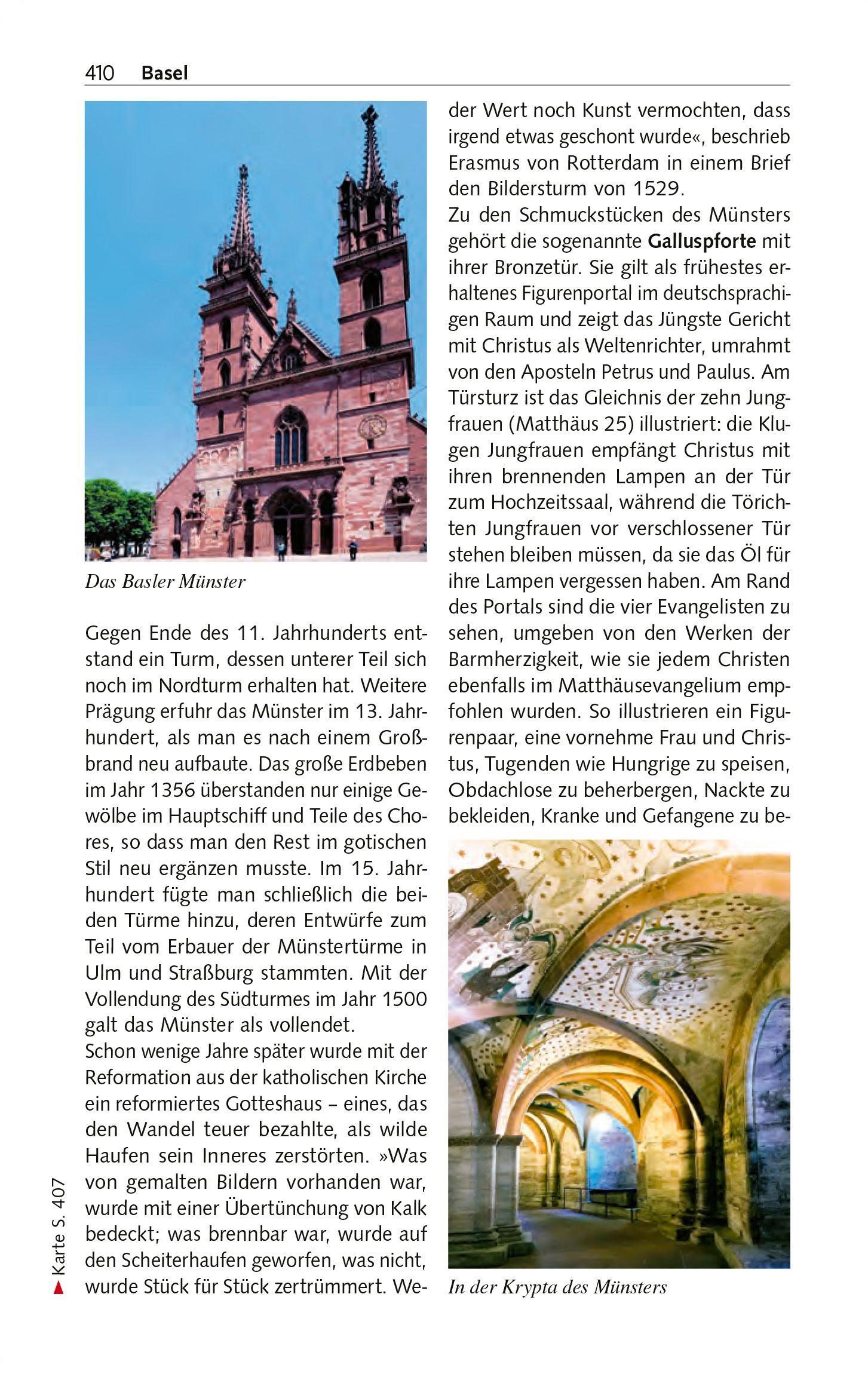 Beispielinhalt (Bild) TRESCHER Reiseführer Elsass und Lothringen