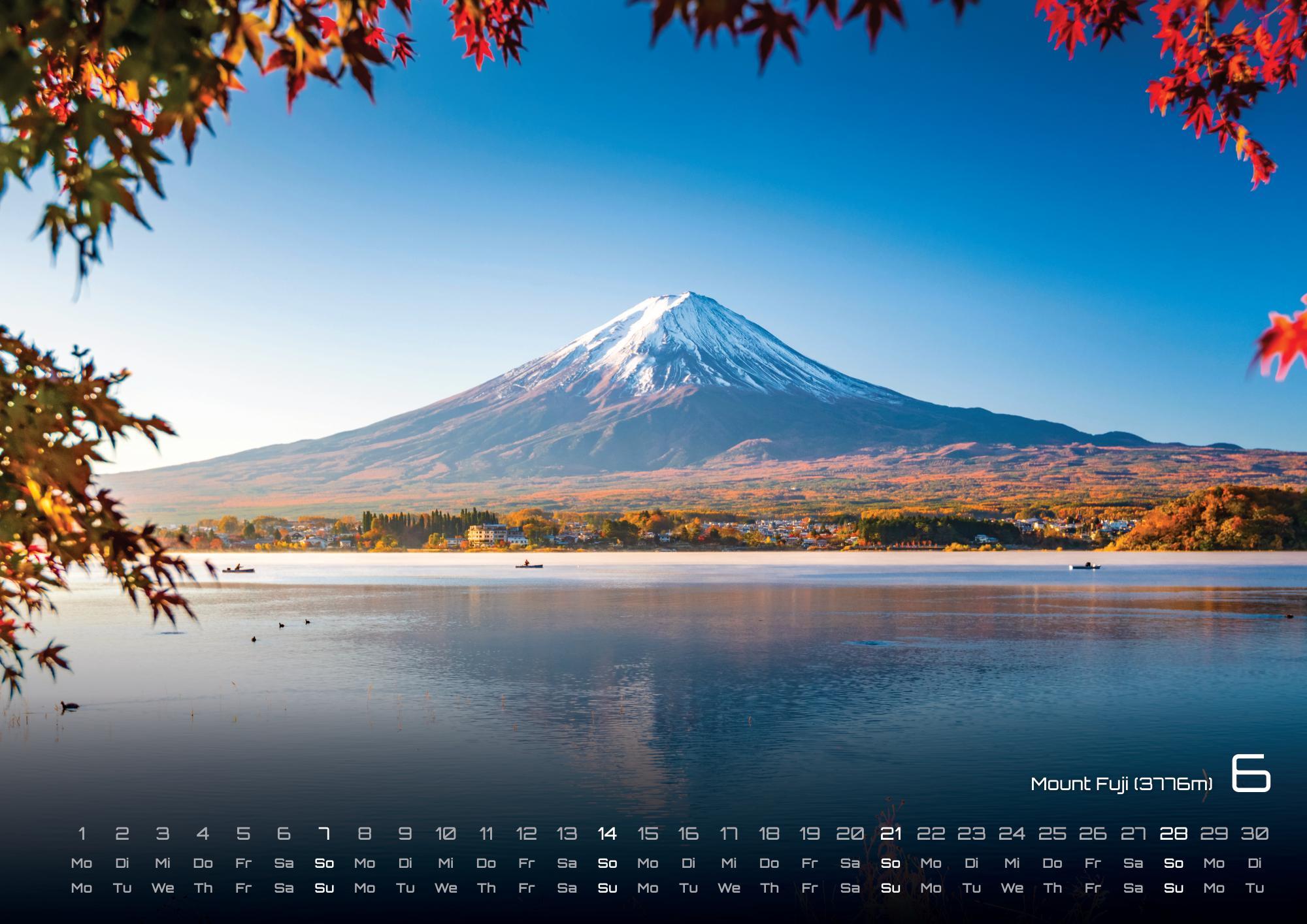 Beispielinhalt (Bild) Japan - Im Land der aufgehenden Sonne - 2026 - Kalender DIN A2