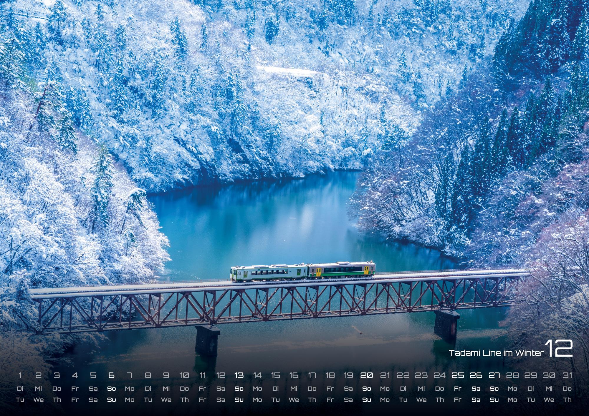 Beispielinhalt (Bild) Japan - Im Land der aufgehenden Sonne - 2026 - Kalender DIN A2