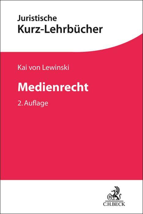 Vorderes Coverbild Medienrecht