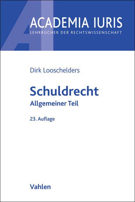 Vorderes Coverbild Schuldrecht Allgemeiner Teil. Schuldrecht AT
