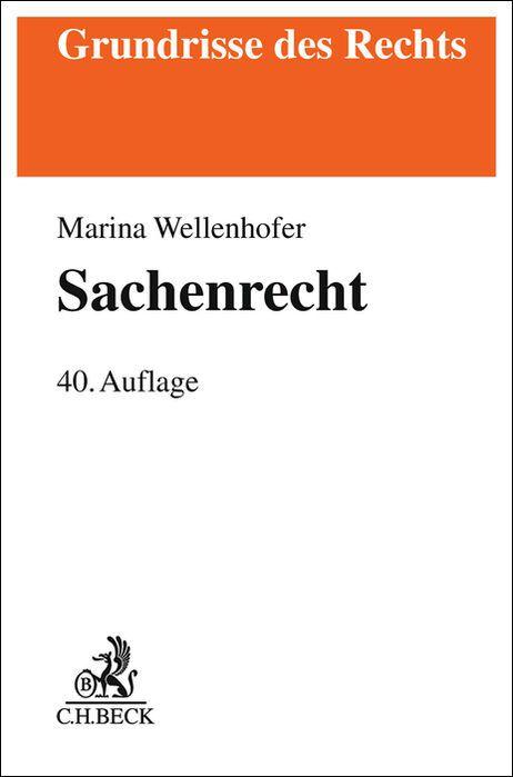 Vorderes Coverbild Sachenrecht