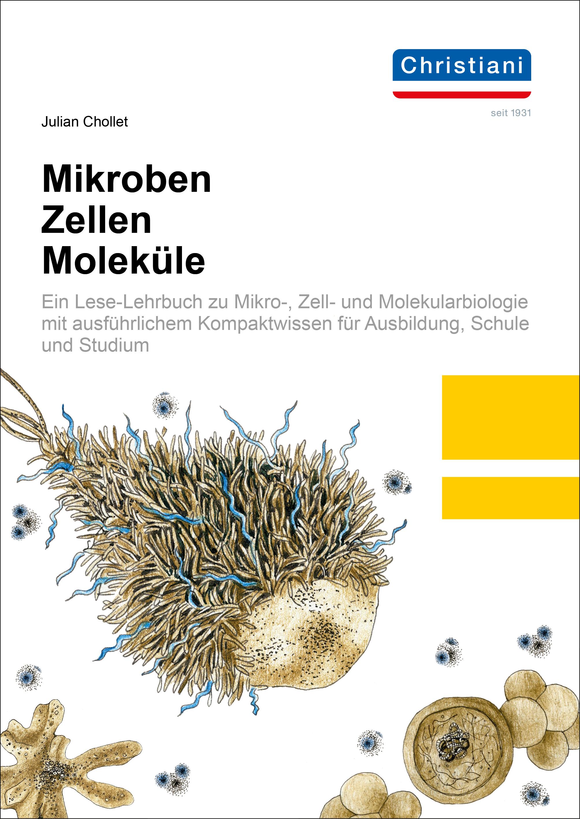 Vorderes Coverbild Mikroben, Zellen, Moleküle