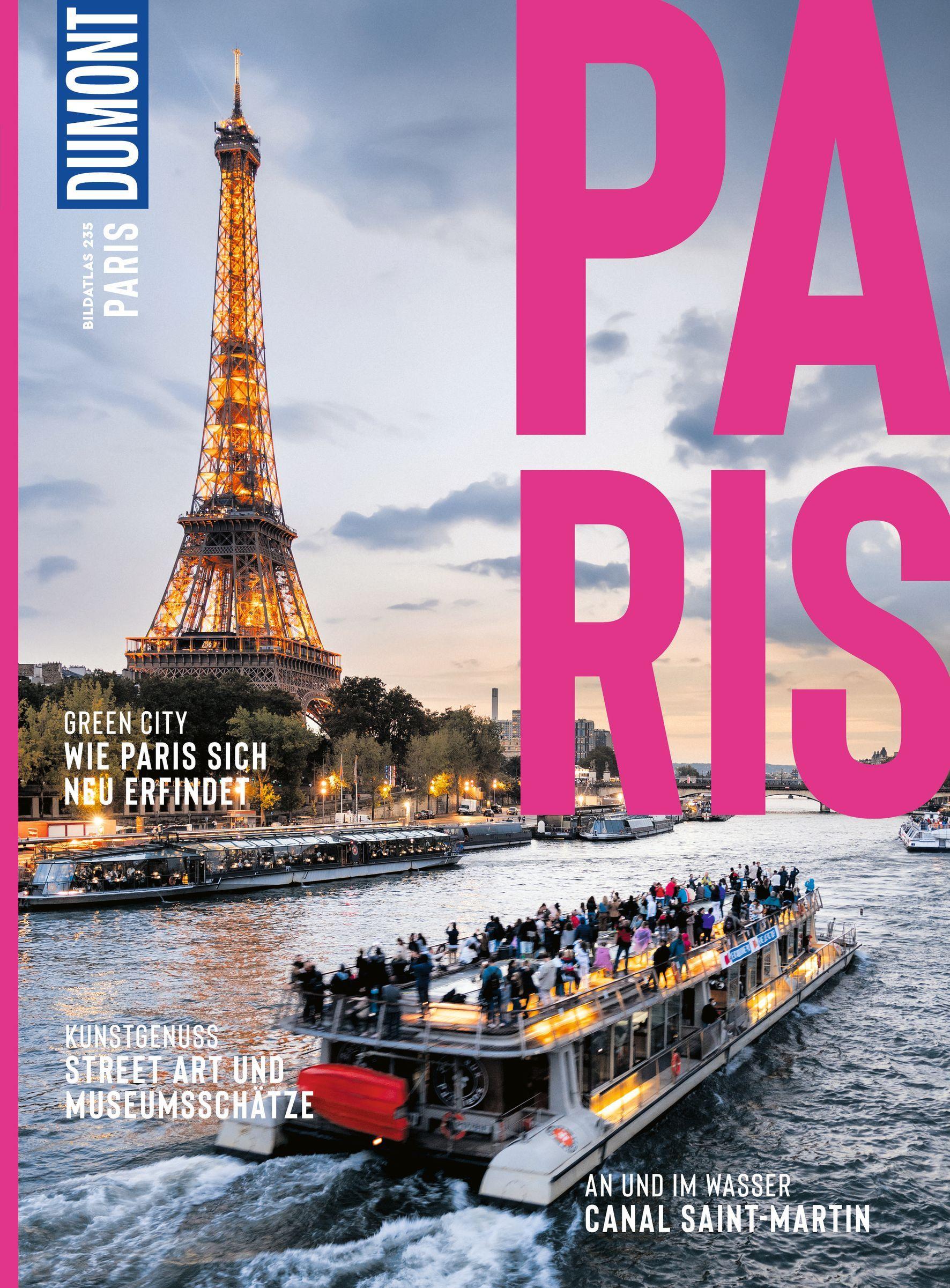 Vorderes Coverbild DUMONT Bildatlas Paris