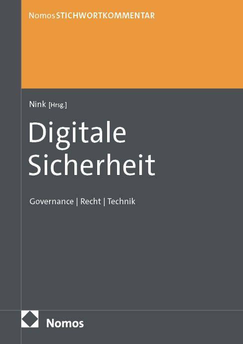 Vorderes Coverbild StichwortKommentar Digitale Sicherheit