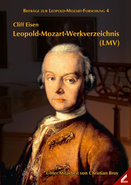 Vorderes Coverbild Leopold-Mozart-Werkverzeichnis (LMV)