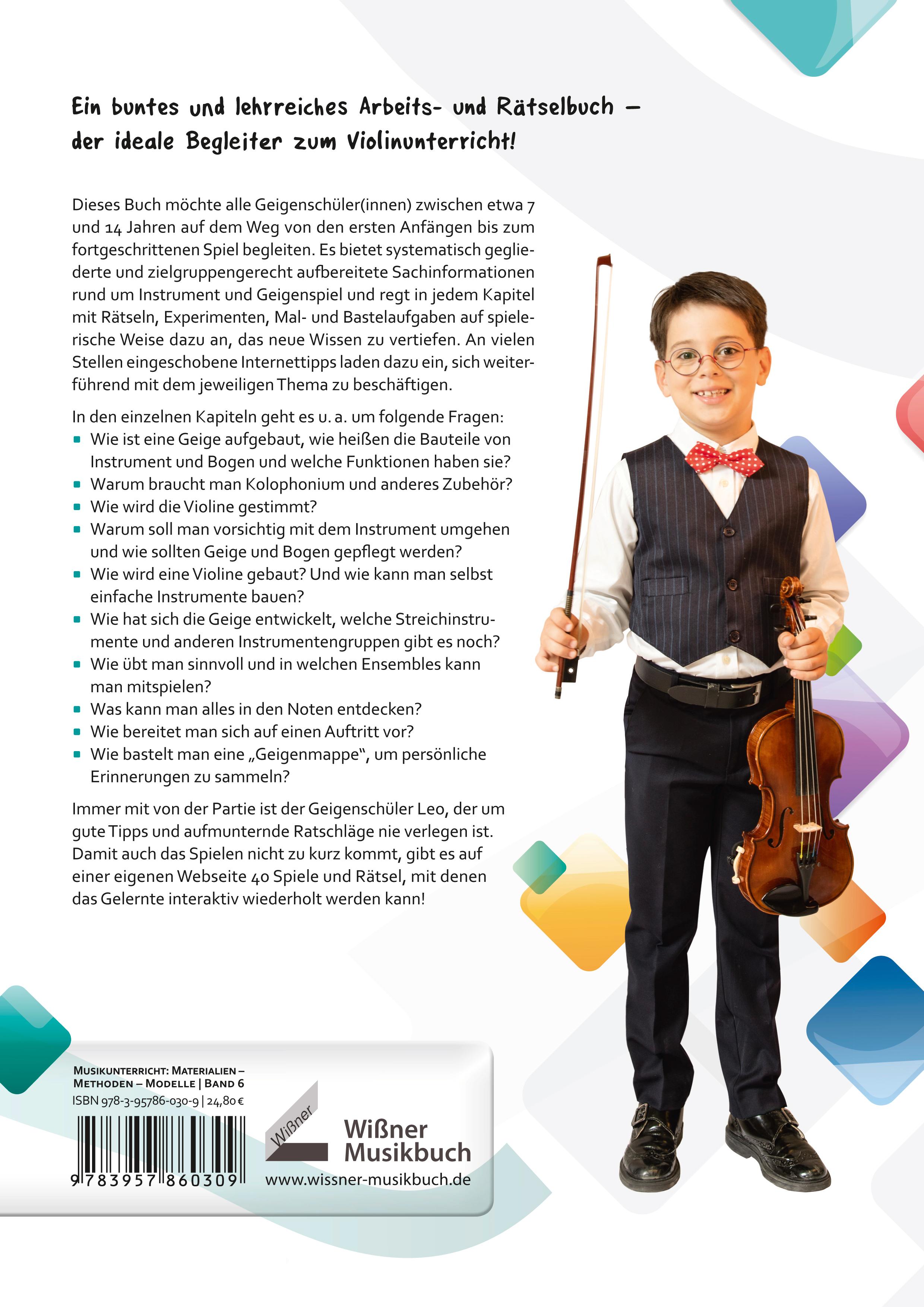 Rückseitencover Der Violinbegleiter