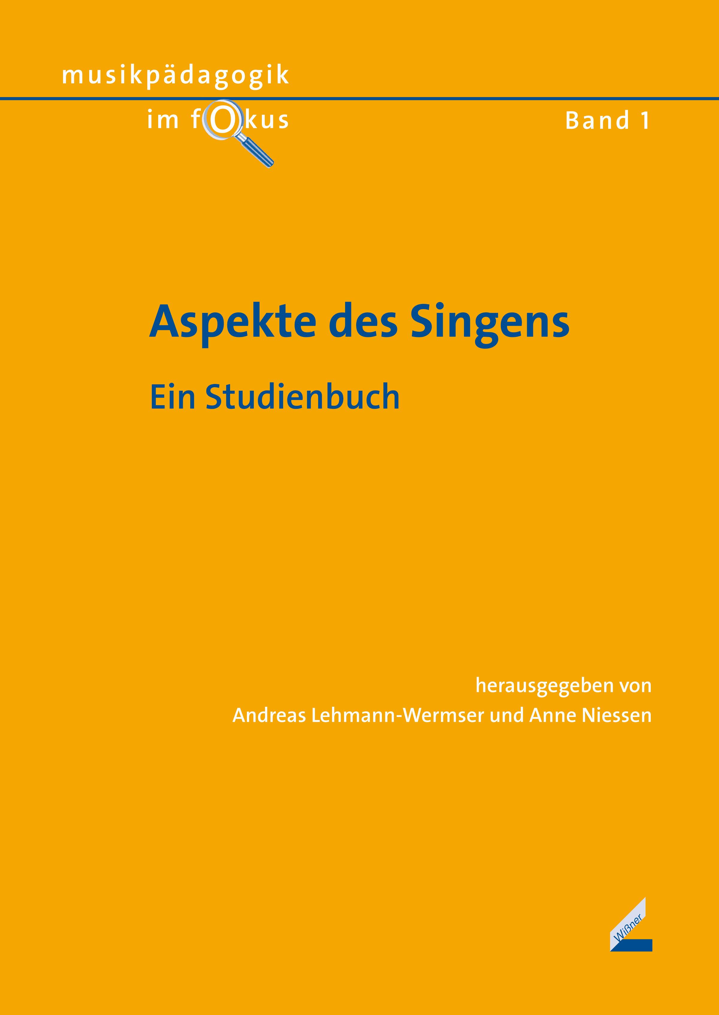 Vorderes Coverbild Aspekte des Singens