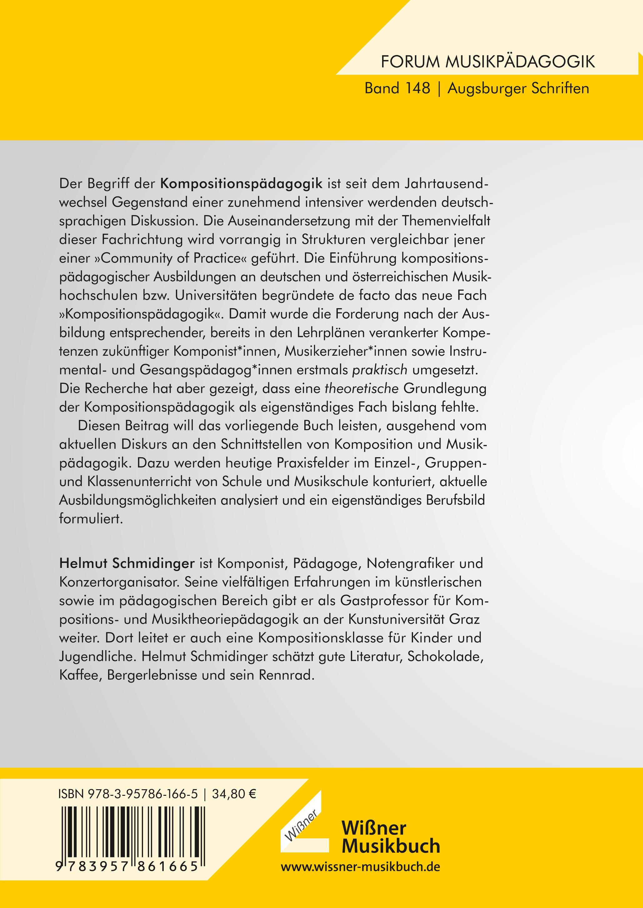 Rückseitencover Kompositionspädagogik