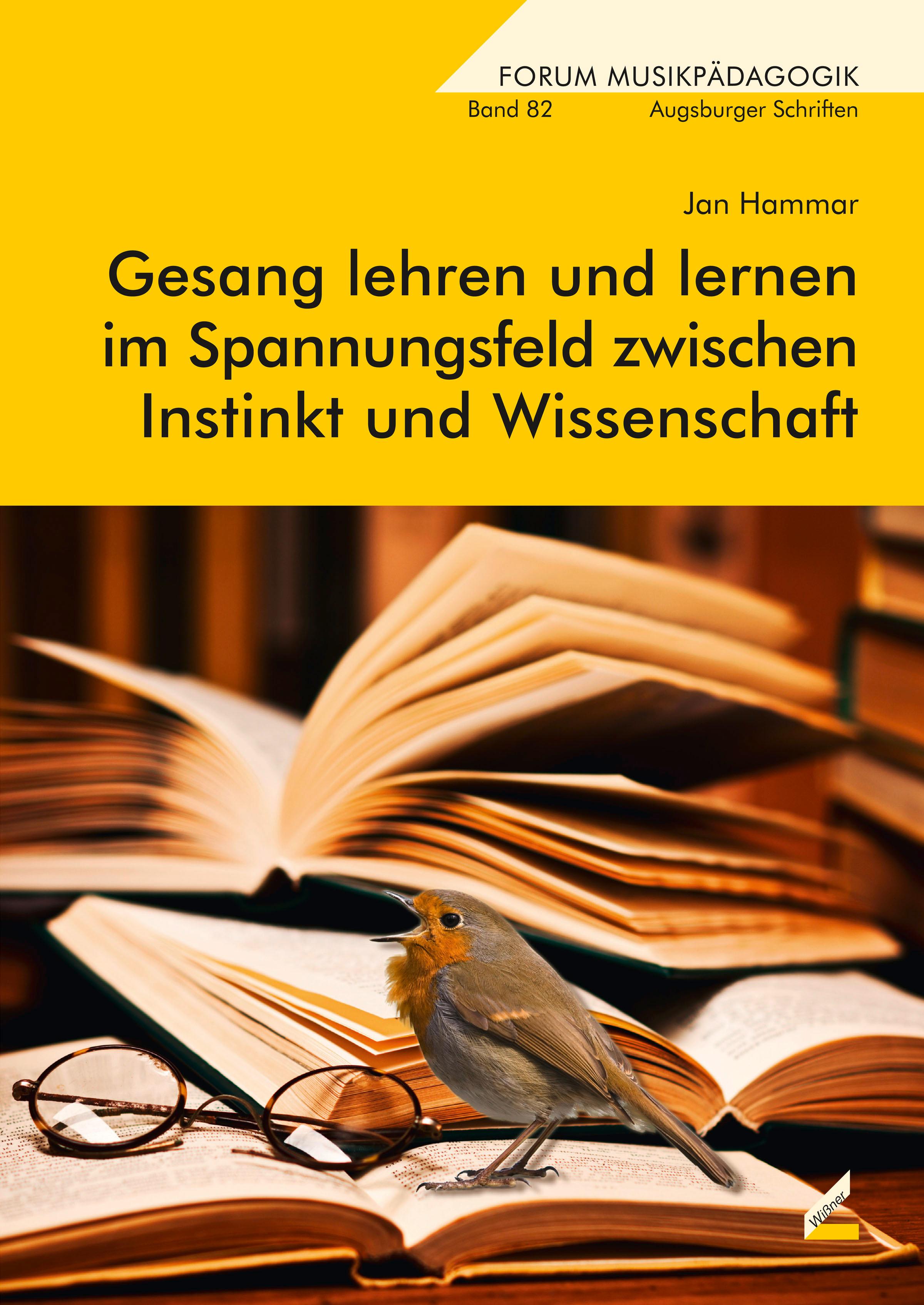 Vorderes Coverbild Gesang lehren und lernen im Spannungsfeld zwischen Instinkt und Wissenschaft