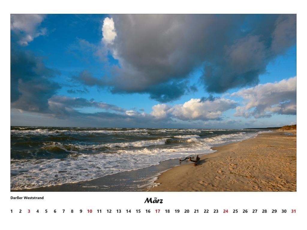 Beispielinhalt (Bild) Fischland - Darß - Zingst Kalender 2026 (groß)