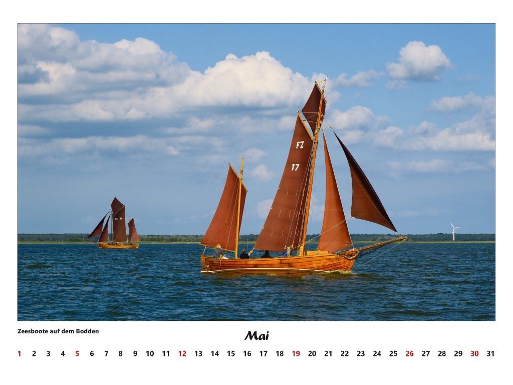 Beispielinhalt (Bild) Fischland - Darß - Zingst Kalender 2026 (groß)
