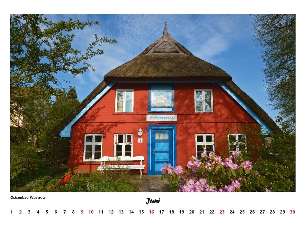 Beispielinhalt (Bild) Fischland - Darß - Zingst Kalender 2026 (groß)