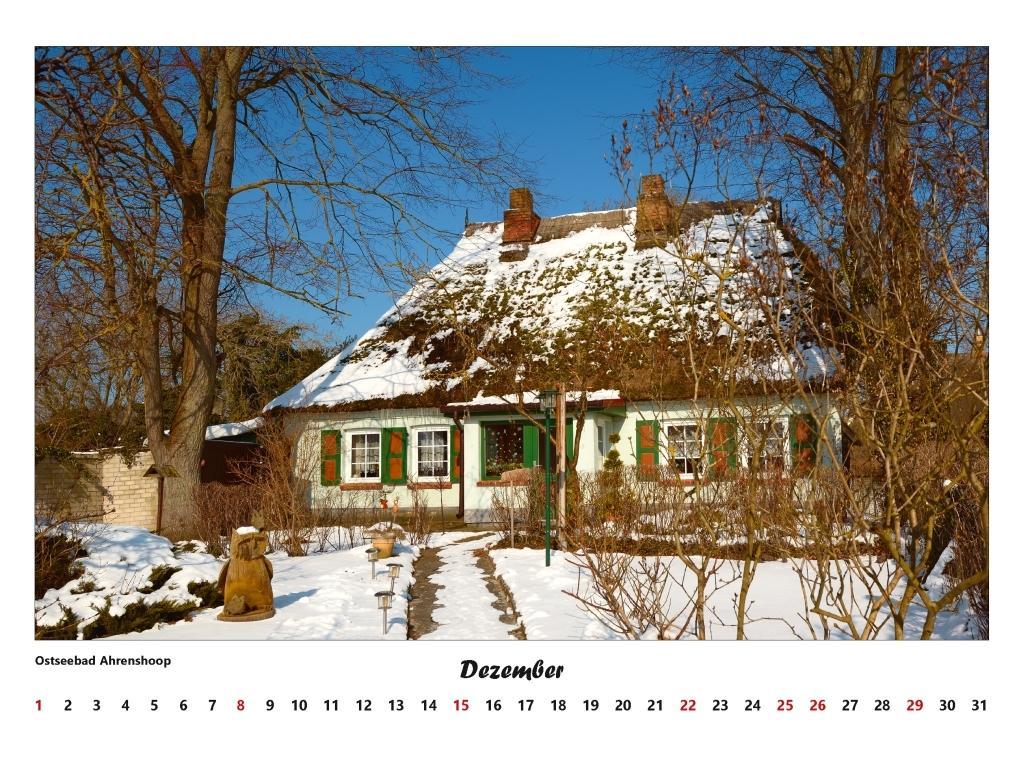 Beispielinhalt (Bild) Fischland - Darß - Zingst Kalender 2026 (groß)