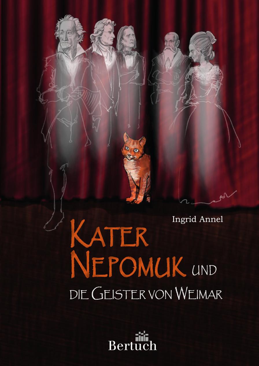 Vorderes Coverbild Kater Nepomuk und die Geister von Weimar