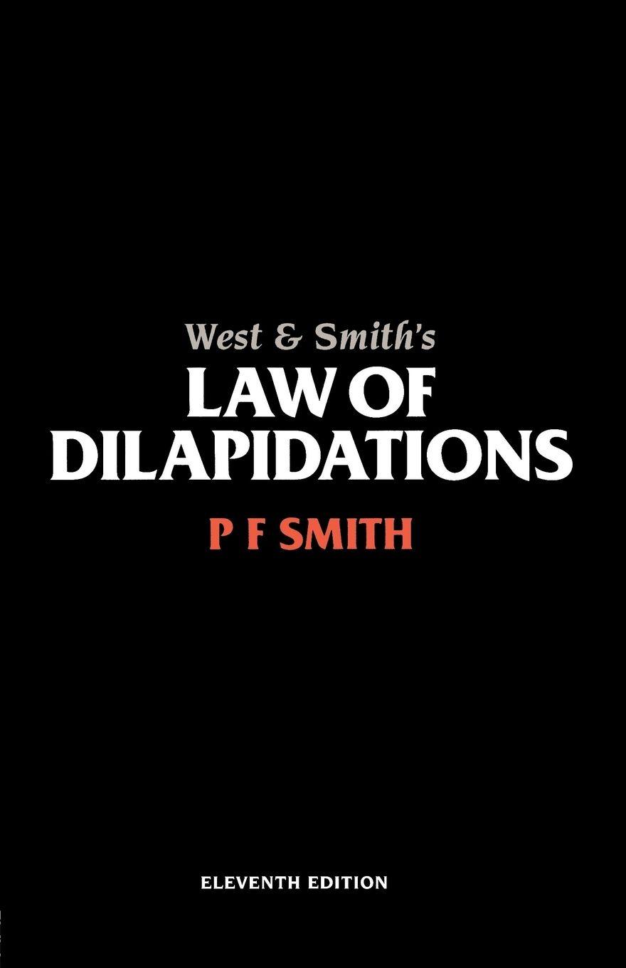 Vorderes Coverbild West & Smith's Law of Dilapidations