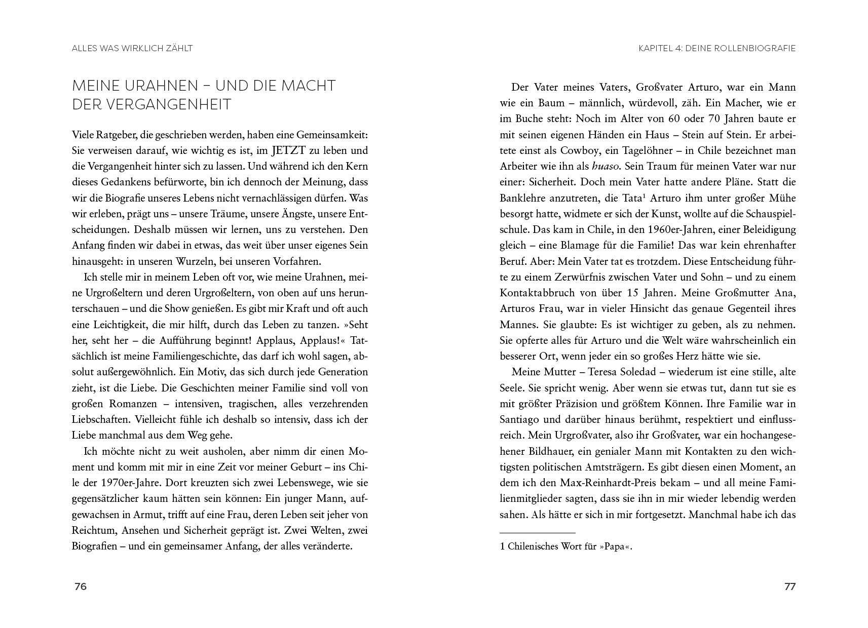 Beispielinhalt (Bild) Alles was wirklich zählt