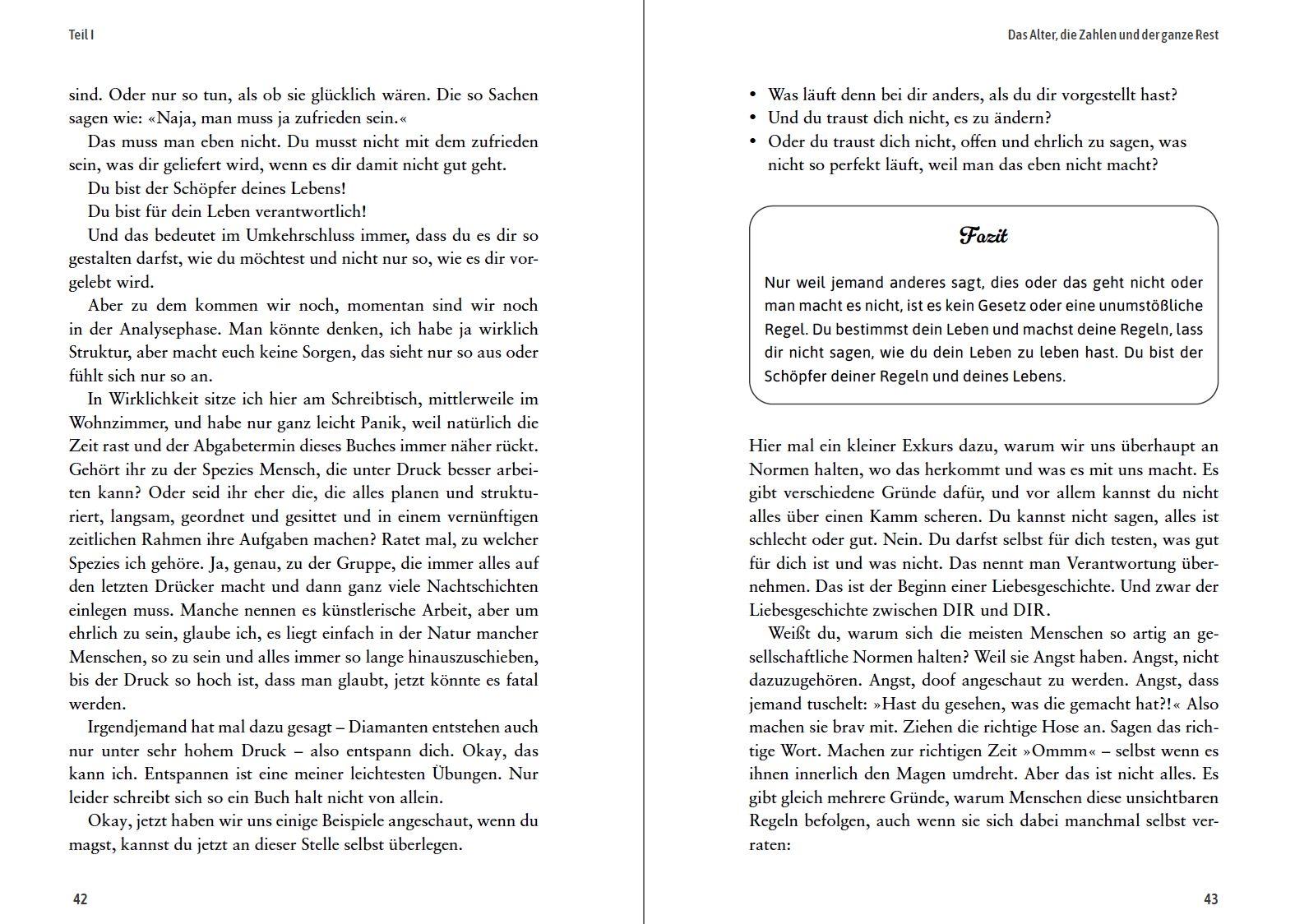 Beispielinhalt (Bild) Scheiß auf Yoga!