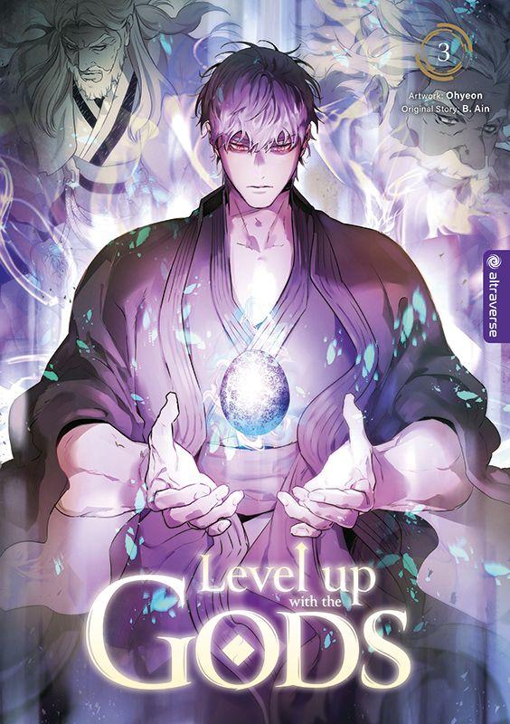 Vorderes Coverbild Level up with the Gods 03