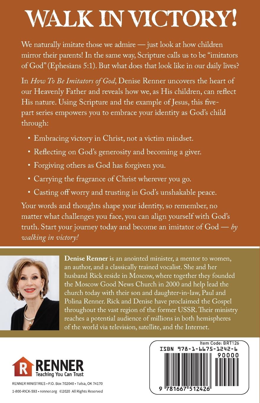 Rückseitencover How To Be Imitators of God Study Guide