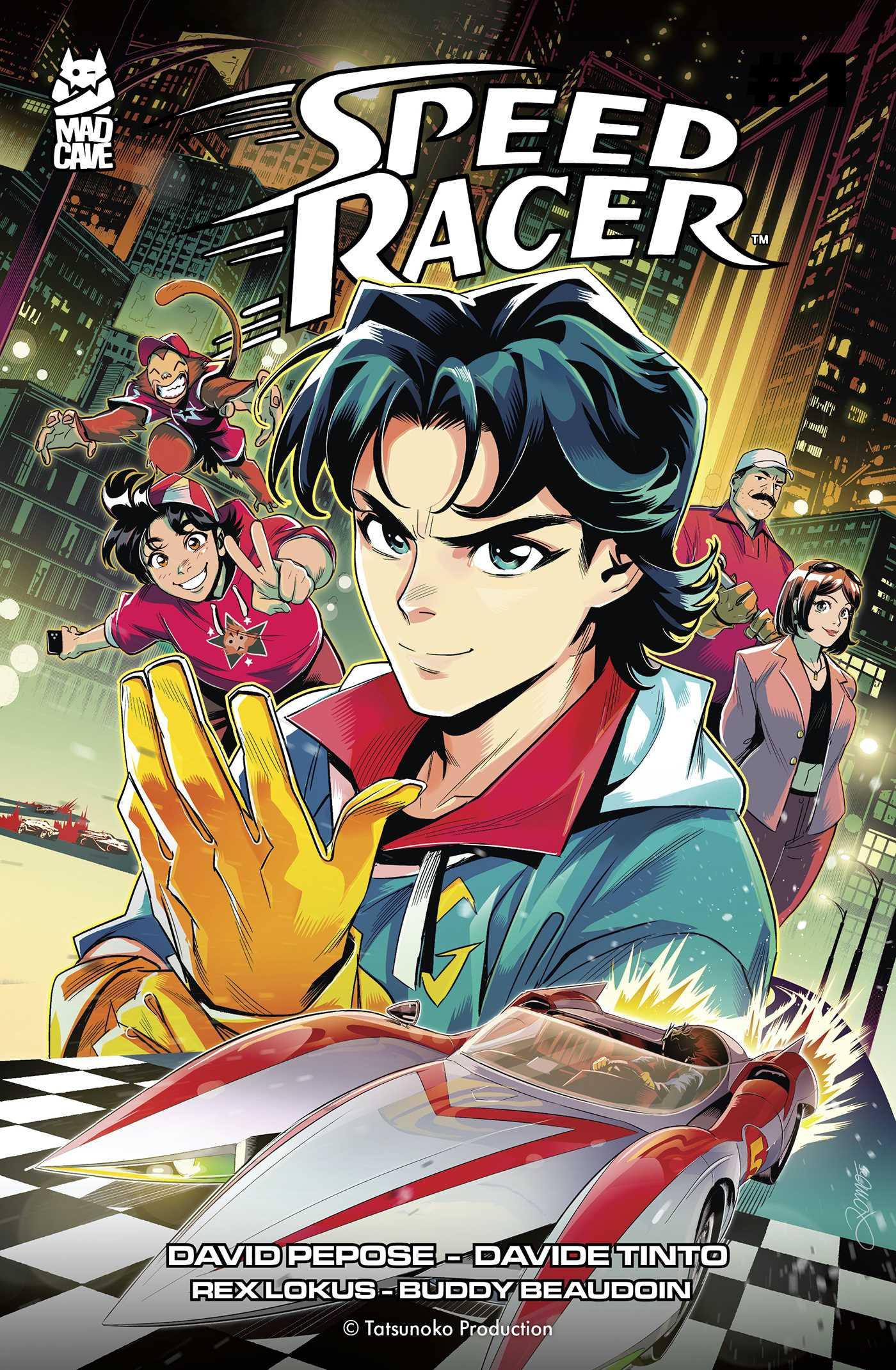 Vorderes Coverbild Speed Racer Vol. 1