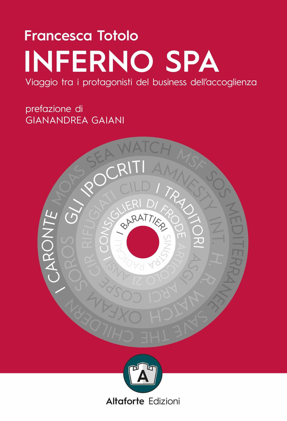 Vorderes Coverbild Inferno SPA. Viaggio tra i protagonisti del business dell'accoglienza