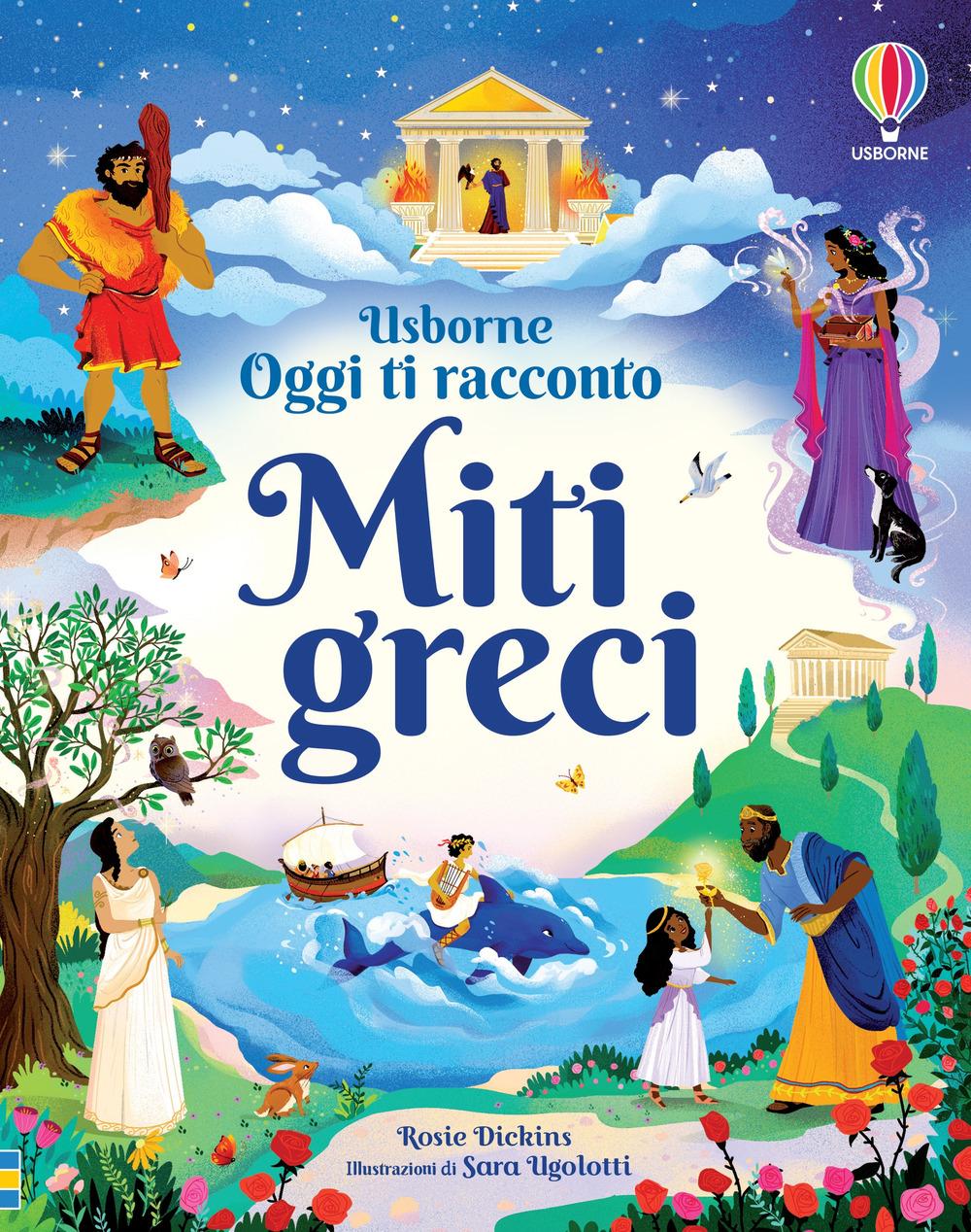 Vorderes Coverbild Miti greci