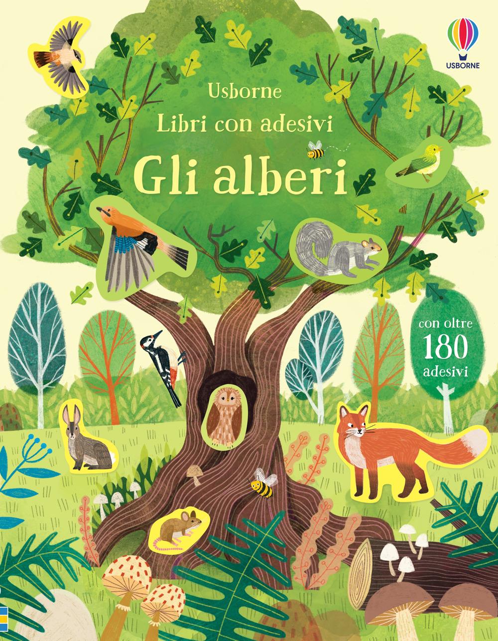 Vorderes Coverbild Gli alberi. Con adesivi