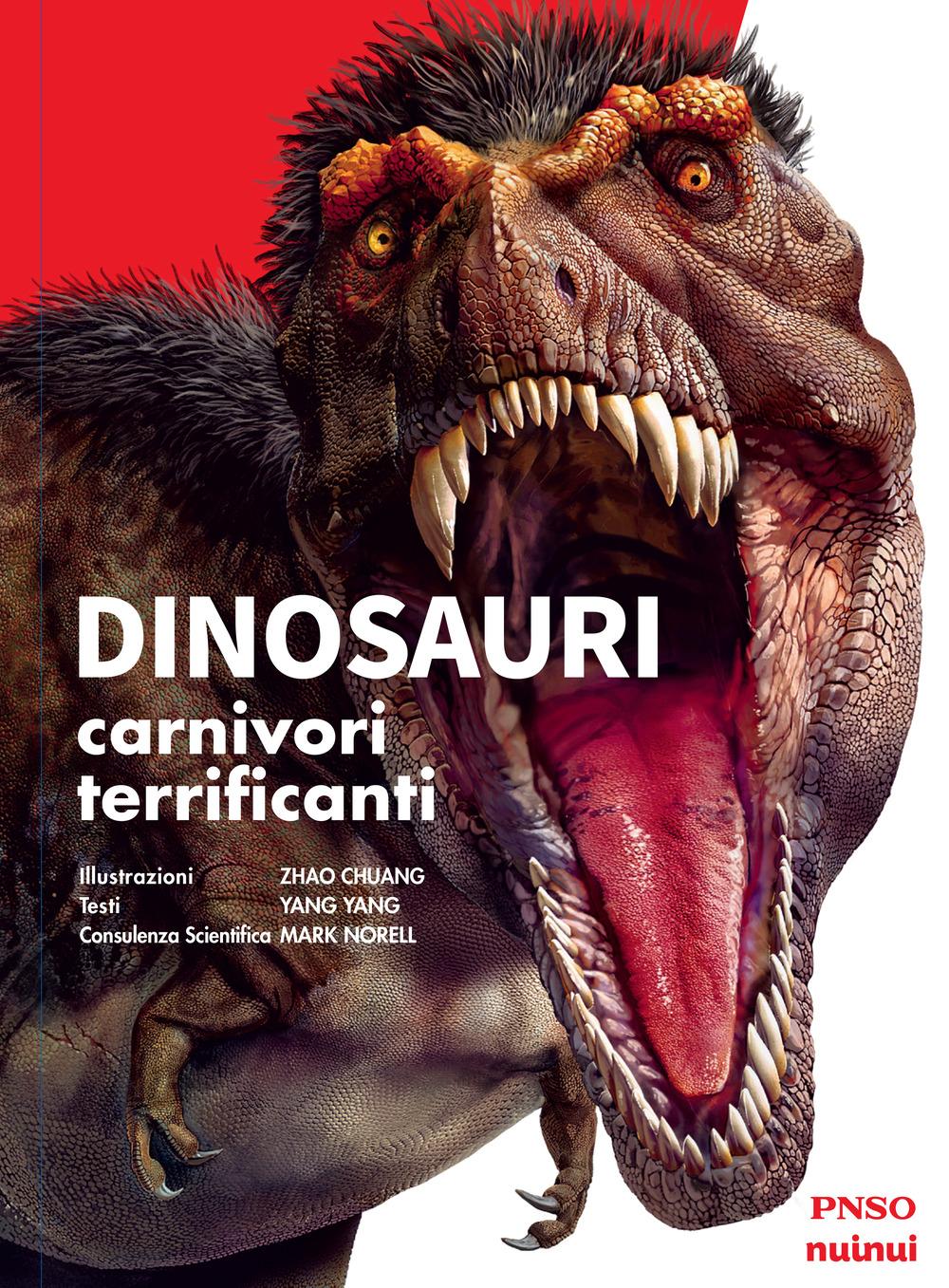 Vorderes Coverbild Dinosauri. 10 carnivori più terrificanti