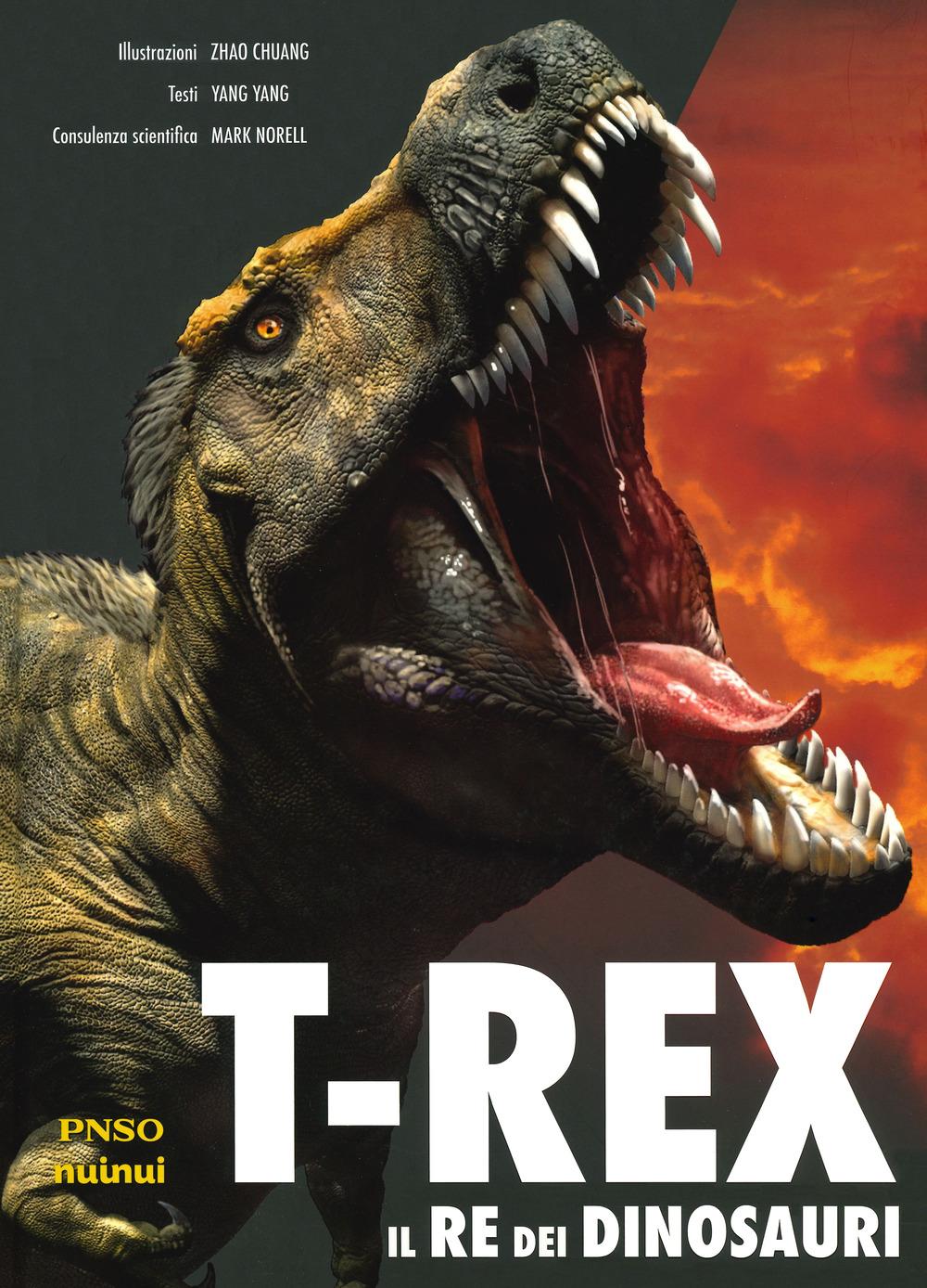 Vorderes Coverbild T-Rex. Il re dei dinosauri