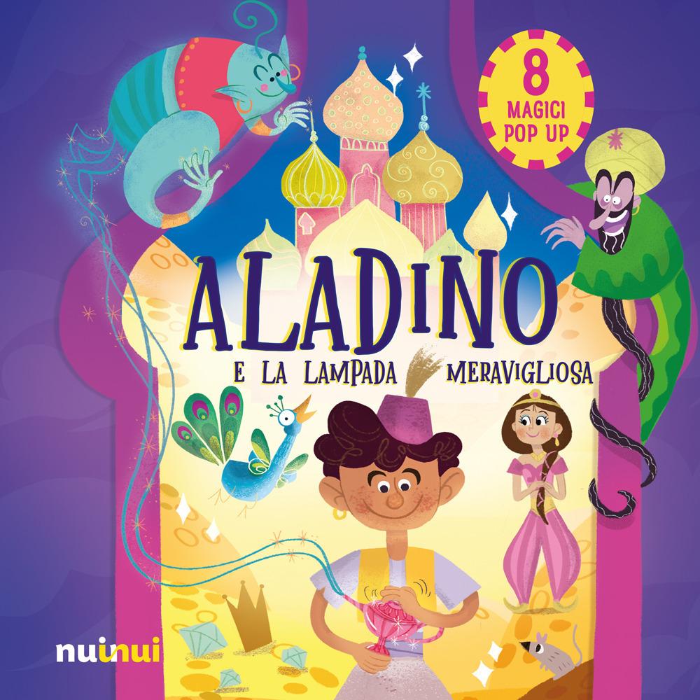 Vorderes Coverbild Aladino e la lampada meravigliosa. Fiabe pop-up!