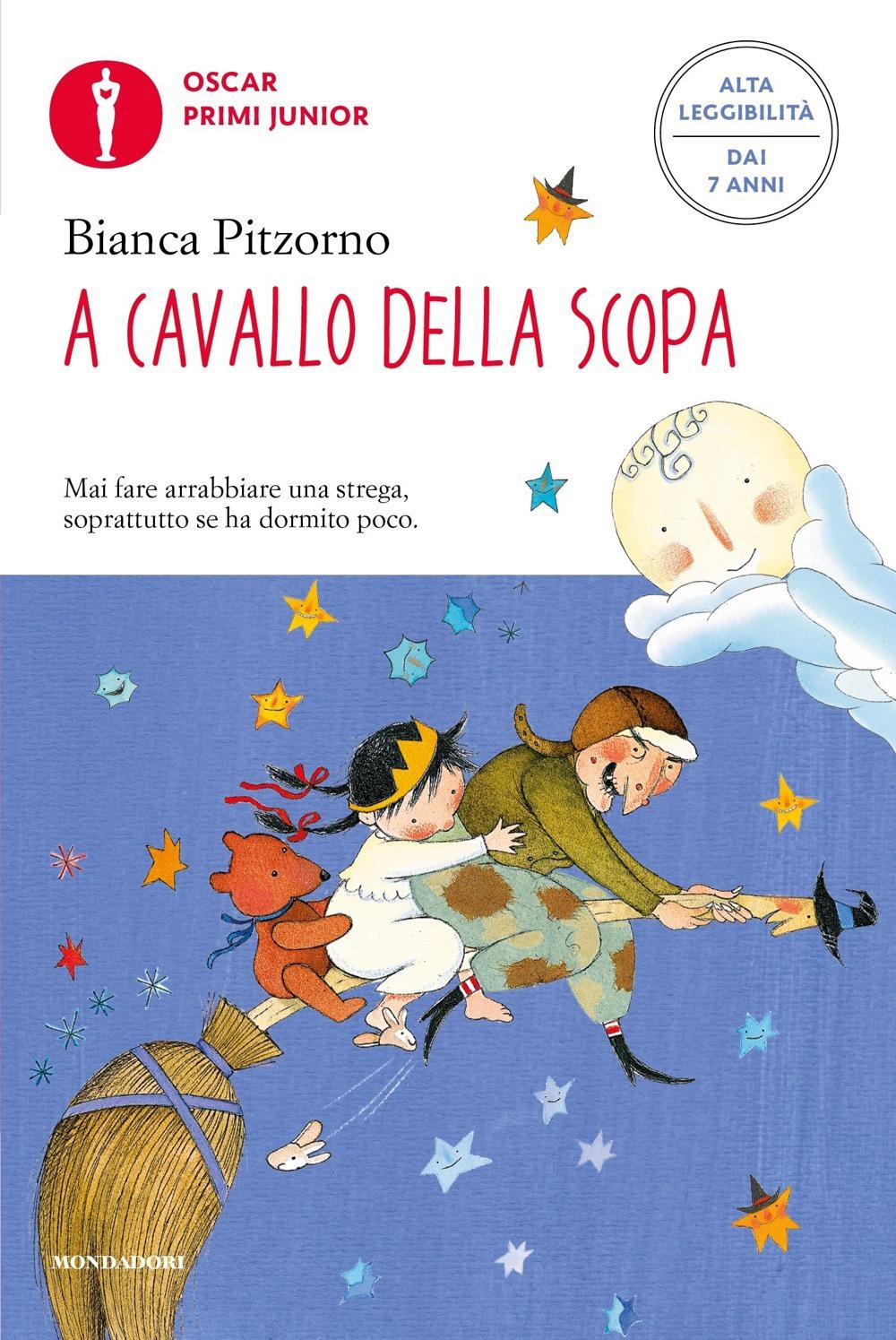 Vorderes Coverbild A cavallo della scopa. Ediz. ad alta leggibilità