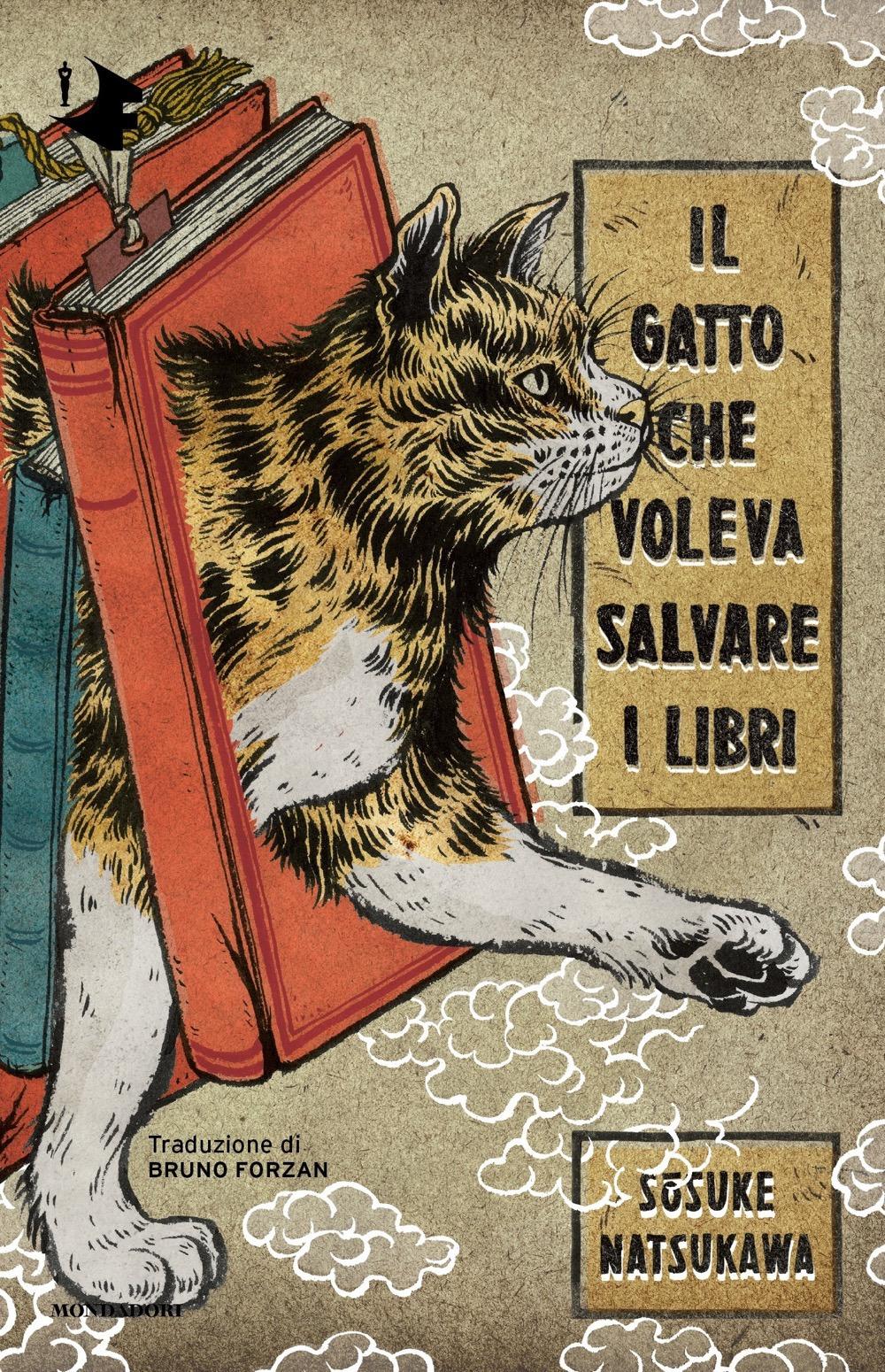 Vorderes Coverbild Il gatto che voleva salvare i libri