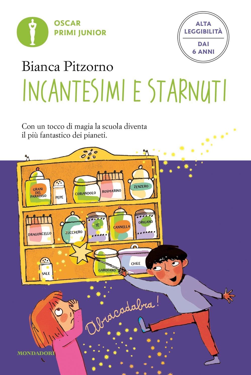 Vorderes Coverbild Incantesimi e starnuti. Ediz. ad alta leggibilità