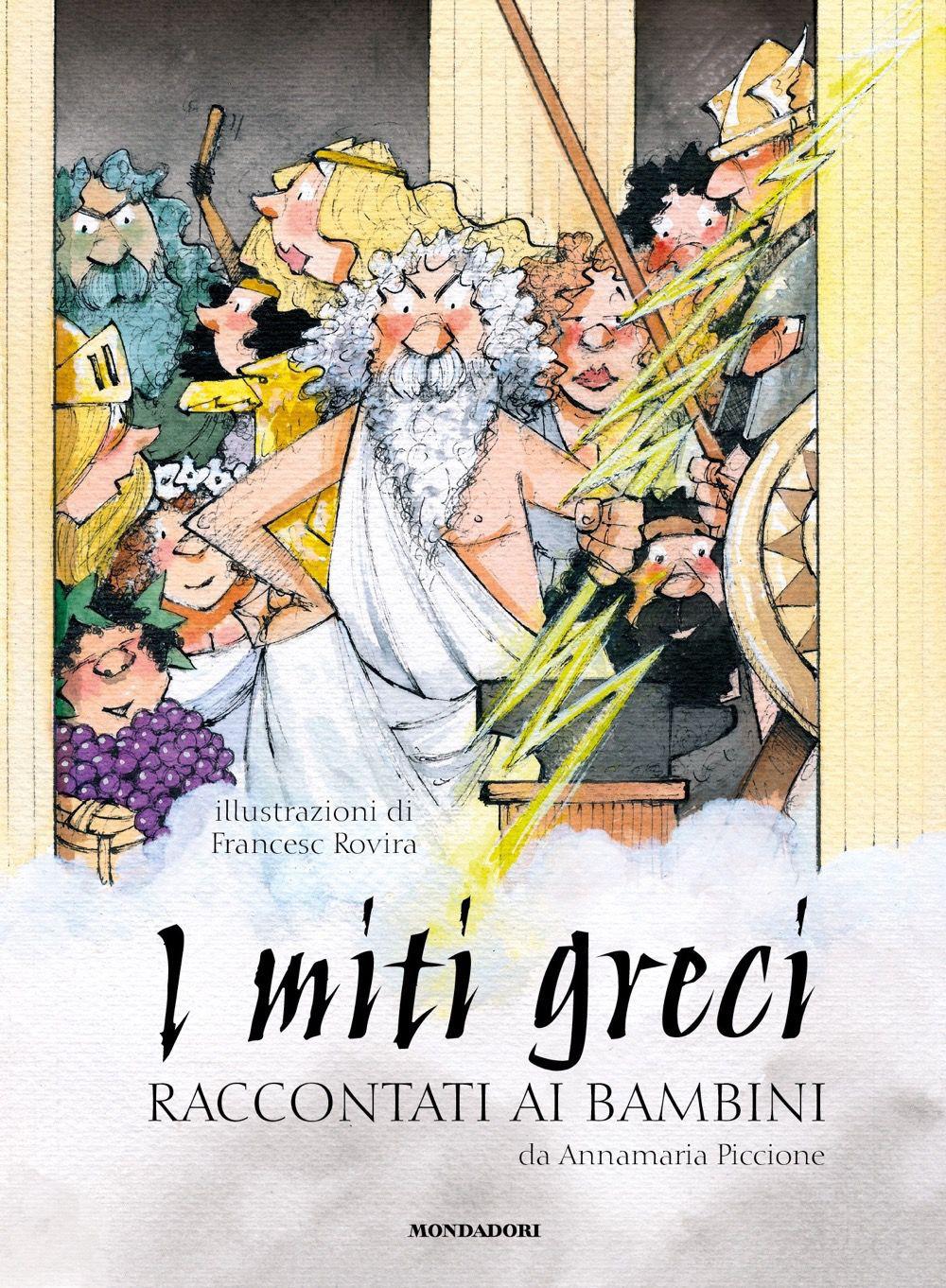 Vorderes Coverbild I miti greci raccontati ai bambini