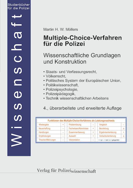 Vorderes Coverbild Multiple-Choice-Verfahren für die Polizei