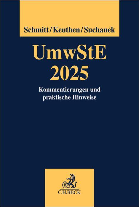 Vorderes Coverbild Umwandlungssteuererlass 2025. UmwStE 2025
