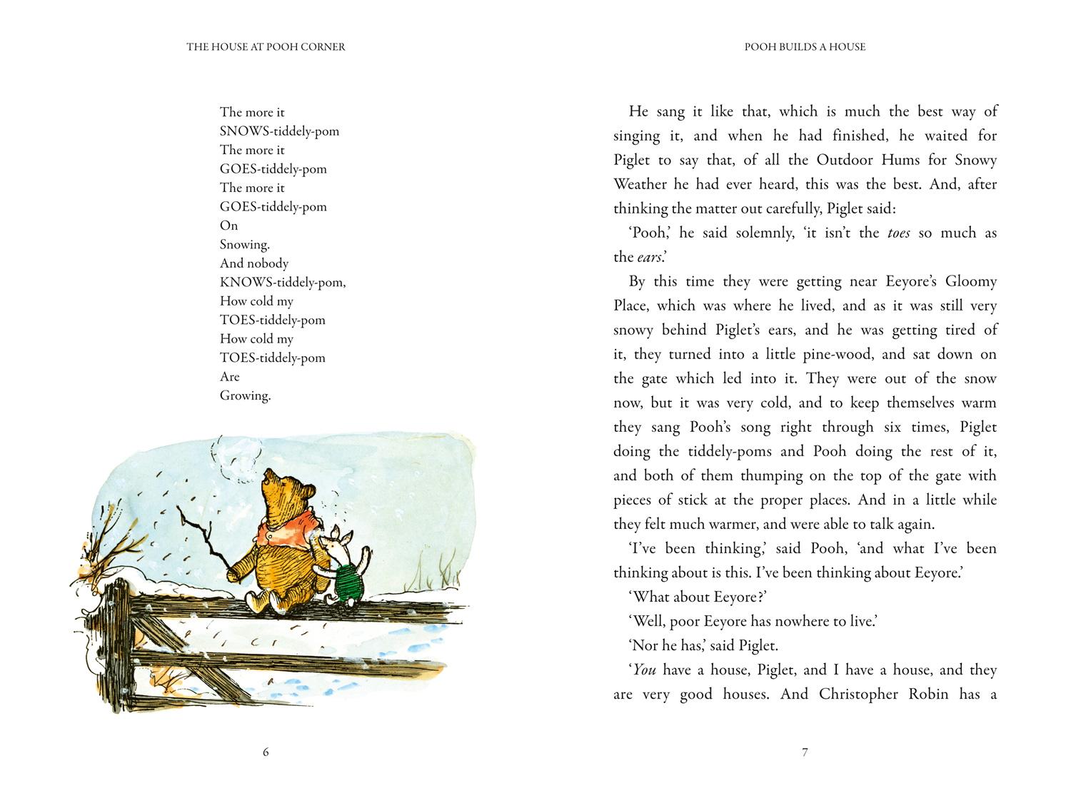 Beispielinhalt (Bild) Winnie-The-Pooh: The House at Pooh Corner