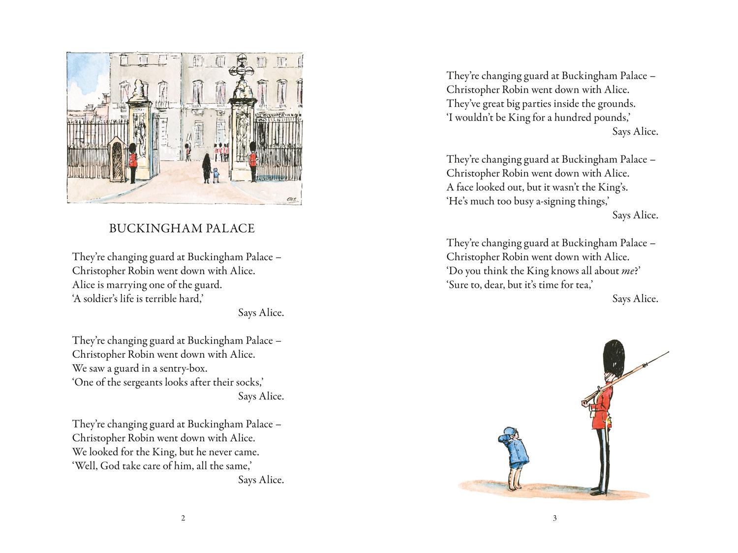 Beispielinhalt (Bild) Winnie-The-Pooh: When We Were Very Young