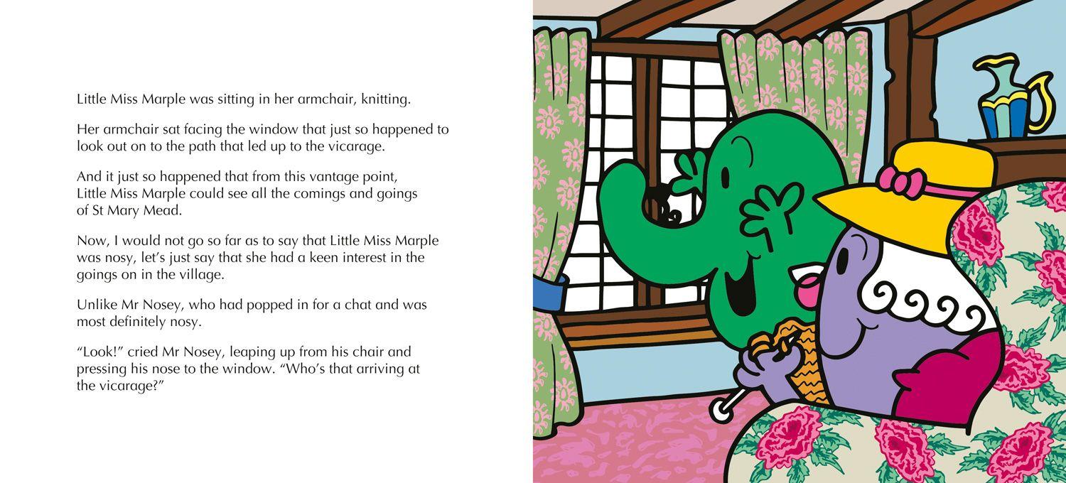 Beispielinhalt (Bild) Little Miss Marple: Muddle at the Vicarage