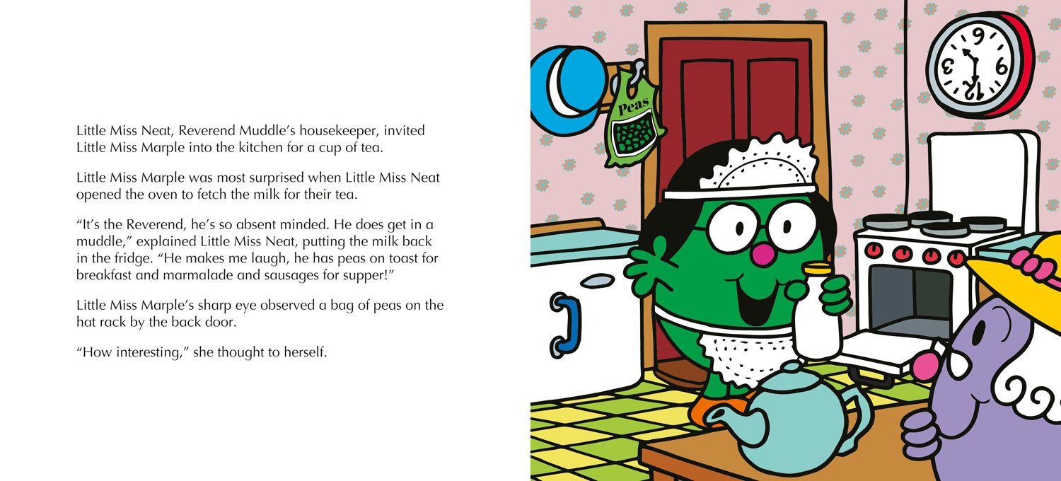 Beispielinhalt (Bild) Little Miss Marple: Muddle at the Vicarage