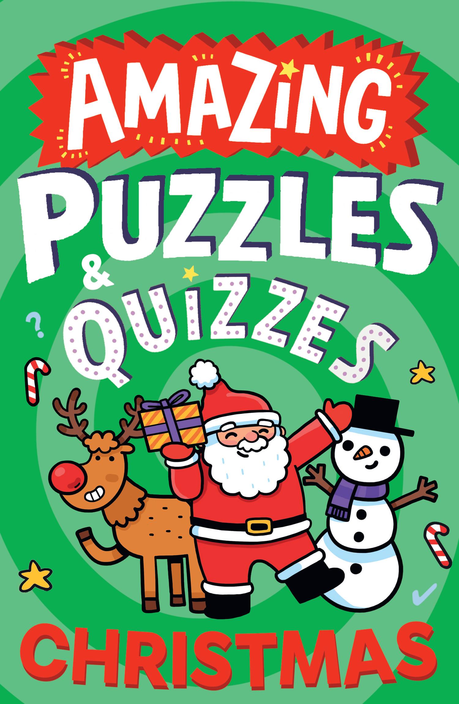 Vorderes Coverbild Amazing Christmas Puzzles and Quizzes