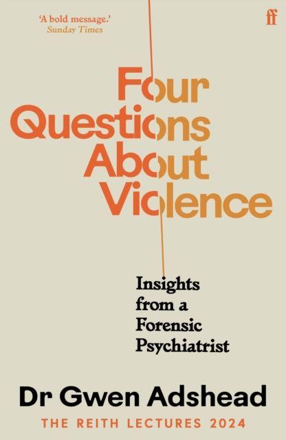 Vorderes Coverbild Four Questions About Violence