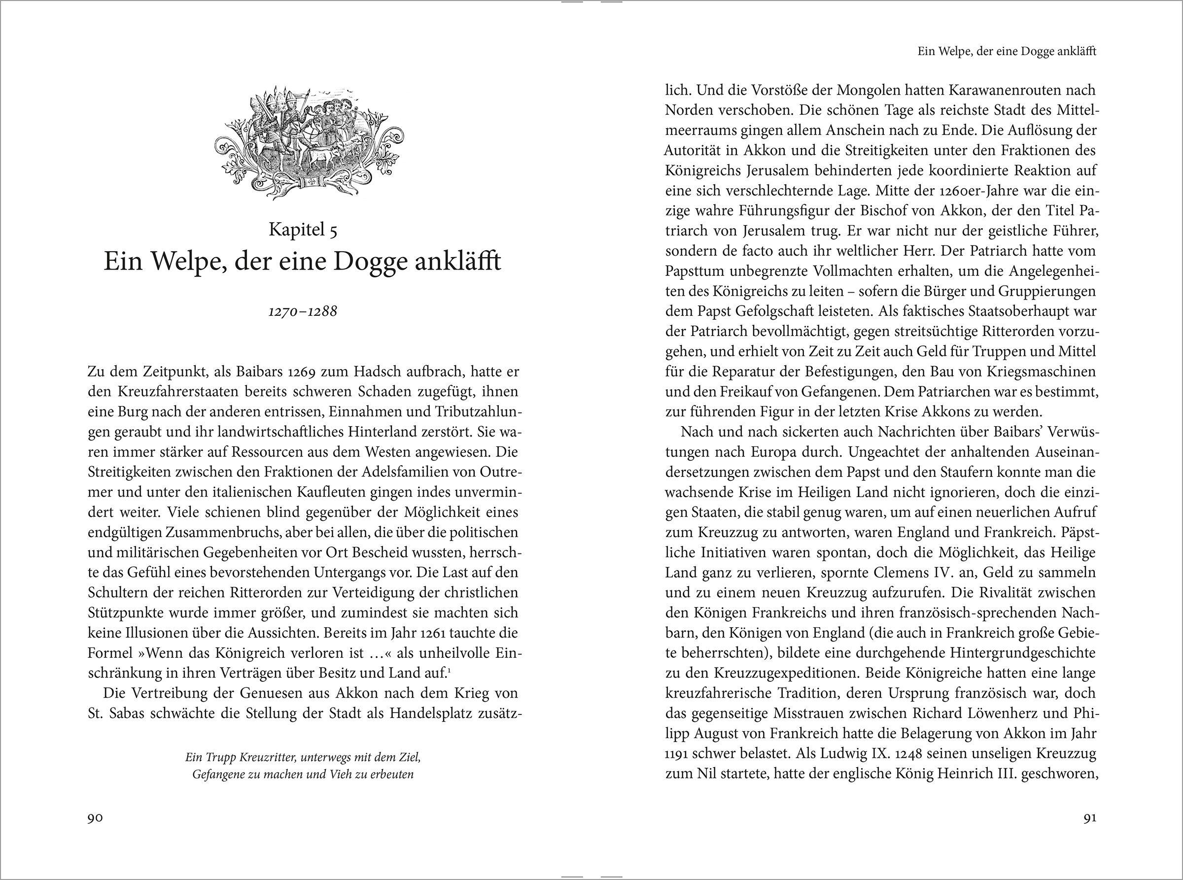 Beispielinhalt (Bild) Der Fall von Akkon