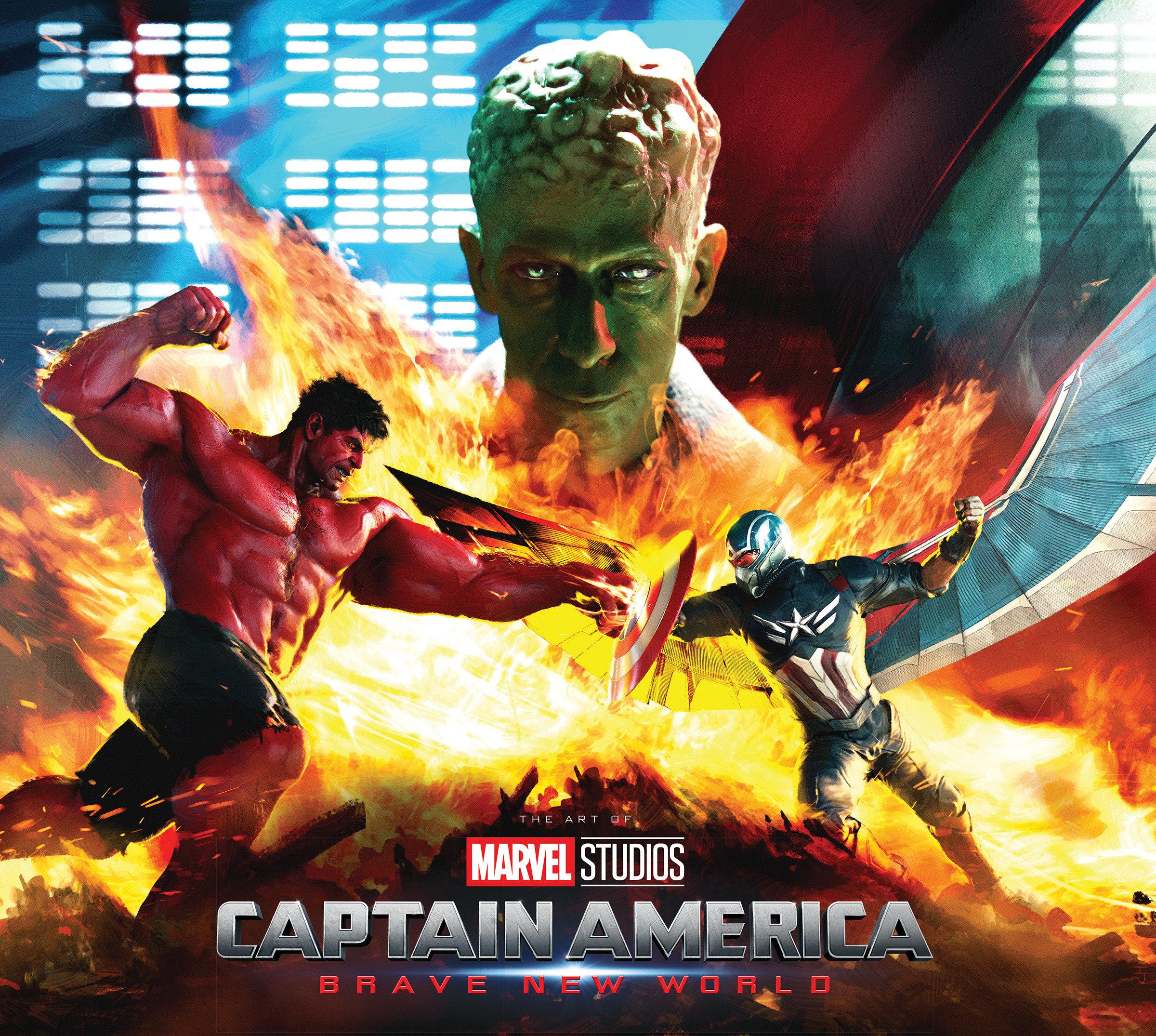 Vorderes Coverbild Marvel Studios' Captain America: Brave New World - The Art of the Movie Slipcase